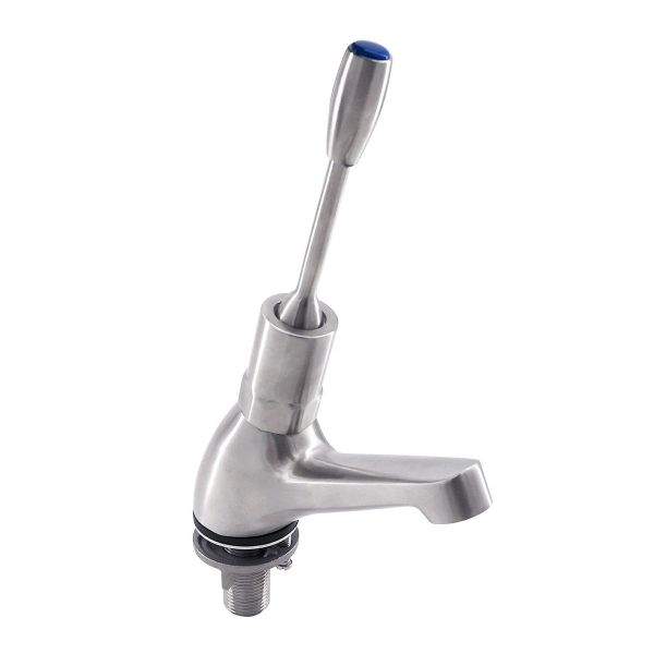 3Monkeez Lever Handle Pillar Tap - 6 Second Timed-Flow - T-3MSS-PT6L