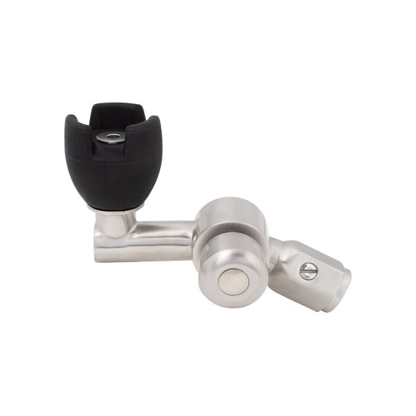 3Monkeez Push Button 45 Degree Bubbler with Silicone Mouthguard - T-3MSS-BUBS45P