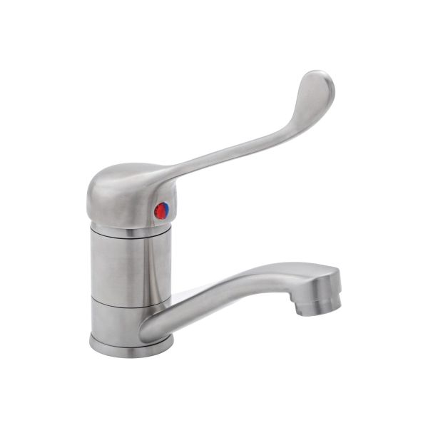 3Monkeez Stainless Steel Lever Handle Basin Mixer 6-Star - T-3MLB6MIX