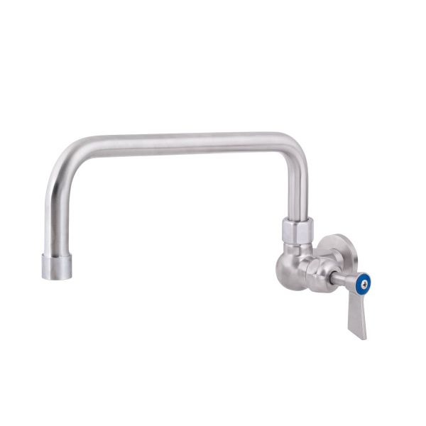 3Monkeez Stainless Steel Single Wall-Mount Body with Single Control and 12" Spout - T-3MSW12