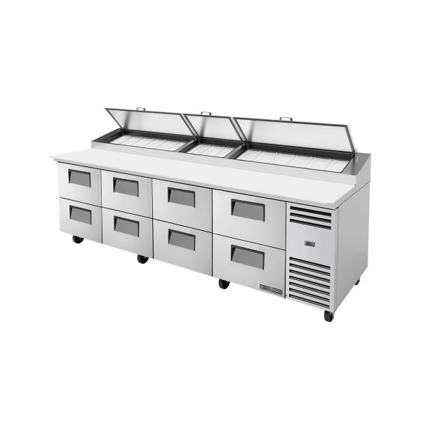 True Refrigeration Pizza Prep Fridge TPP-AT-119D-8-HC product image