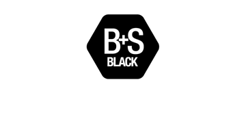 B+S Black logo