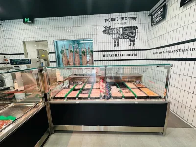 Retail floor and display refrigeration at Hijazi Halal Meats